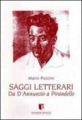 Saggi letterari. Da D'Annunzio a Pirandello