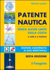 Patente nautica senza alcun limite dalla costa a vela e a motore