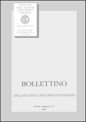 Bollettino dell'Atlante Linguistico Italiano: 37