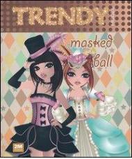Trendy model masked ball. Con gadget