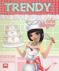 Trendy model cake designer. Con adesivi