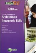 6.000 quiz. Per i test d'ammissione ad: architettura, ingegneria edile. Con software di simulazione
