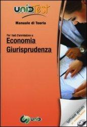 UnidTest 8. Manuale di teoria per i test di ammisione a: economia, giurisprudenza. Con software di simulazione