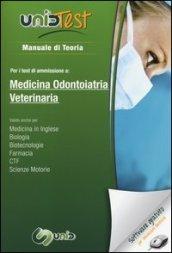 UnidTest 1. Manuale di teoria per i test di ammissione a medicina, odontoiatria e veterinaria. Con software di simulazione