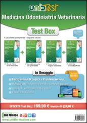 Test box medicina odontoiatria veterinaria: Manuale di teoria-Eserciziario commentato-Prove di verifica-12.000 quiz. Con aggiornamento online