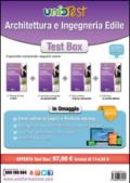 Test Box architettura e ingegneria edile: Manuale di teoria-Eserciziario commentato-Prove di verifica-6.000 quiz. Con aggiornamento online