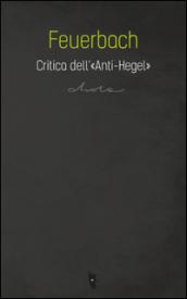 Critica dell'«Anti-Hegel»