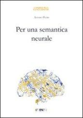 Per una semantica neurale