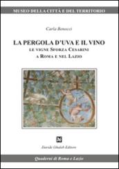 La pergola d'uva e il vino. Le vigne Sforza Cesarini a Roma e nel Lazio