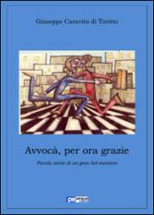 Avvocà, per ora grazie. Piccole storie di un gran bel mestiere