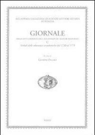 Giornale degli atti correnti dell'Accademia de' Signori Ricovrati. Vol. 3: Verbali delle adunanze accademiche dal 1730 al 1779.