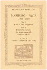 Marburg-Pavia (1988-1989). Ediz. italiana e tedesca
