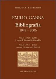 Emilio Gadda bibliografia