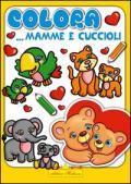 Colora mamme e cuccioli