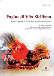 Pagine di vita siciliana. Storie e Leggende di Sicilia dalle origini ai nostri giorni: 2