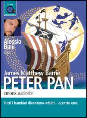 Peter Pan letto da Alessio Boni. Audiolibro. CD Audio formato MP3