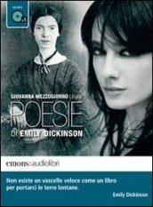 Poesie di Emily Dickinson letto da Giovanna Mezzogiorno. Audiolibro. CD Audio formato MP3