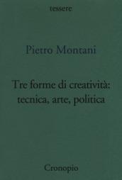 Tre forme di creatività: tecnica arte politica