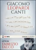 Canti letto da Fabrizio Falco. Audiolibro. CD Audio formato MP3