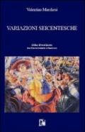 Variazioni seicentesche. L'idea di tradizione tra Rinascimento e Barocco