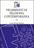 Frammenti di filosofia contemporanea: 4