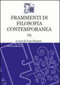 Frammenti di filosofia contemporanea: 7