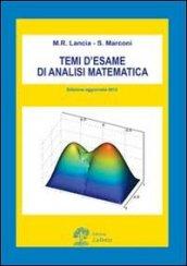 Temi d'esame di analisi matematica