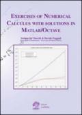 Exercises of numerical calculus with solutions in MATLAB/OCTAVE
