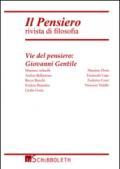 Il pensiero. Rivista di filosofia (2014)