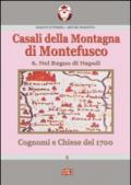 Casali della montagna di Montefusco nel Regno di Napoli. Cognomi e chiese del 1700