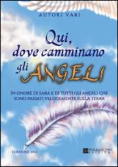 Qui dove camminano gli angeli. In onore di Sara e di tutti gli angeli che sono passati velocemente sulla terra
