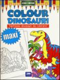 Colour dinosauri maxi