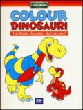 Colour dinosauri rosso