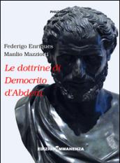 Le dottrine di Democrito d'Abdera. Testi e commenti