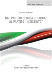 Dal partito «forza politica» al partito «indistinto»