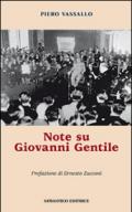 Note su Giovanni Gentile