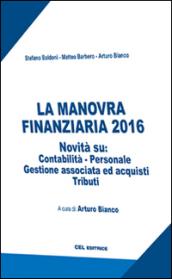 La manovra finanziaria 2016