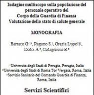 Indagine multiscopo sulla popolazione del personale operativo del corpo della guardia di finanza. Valutazione dello stato di salute generale