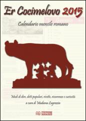 Cocimelovo 2015. Calendario mensile romano (Er)