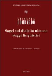 Saggi linguistici e saggi sul dialetto nisseno