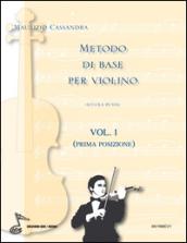 Metodo di base per violino vol.1: Scuola russa (prima posizione)