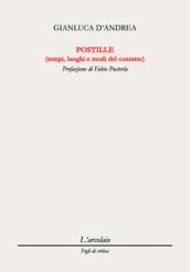 Postille (tempi, luoghi e modi del contatto)