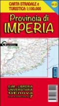 Provincia di Imperia. Carta stradale 1:100.000