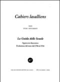 La guida delle scuole. Approccio diacronico. Evoluzione del testo dal 1706 al 1916