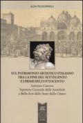 Sul patrimonio artistico italiano tra la fine del settecento e i primi dell'ottocento