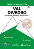 Carta escursionistica val Divedro. Scala 1:25.000. Ediz. italiana, inglese e tedesca. 9: Alpe Veglia, Bugliaga, Monte Cistella