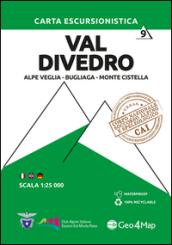 Carta escursionistica val Divedro. Scala 1:25.000. Ediz. italiana, inglese e tedesca. 9: Alpe Veglia, Bugliaga, Monte Cistella