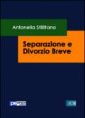 Separazione e divorzio breve