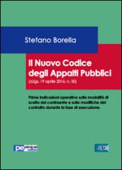 Il nuovo codice degli appalti pubblici