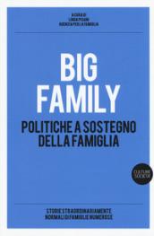 Big family. Politiche a sostegno della famiglia. Storie straordinariamente normali di famiglie numerose